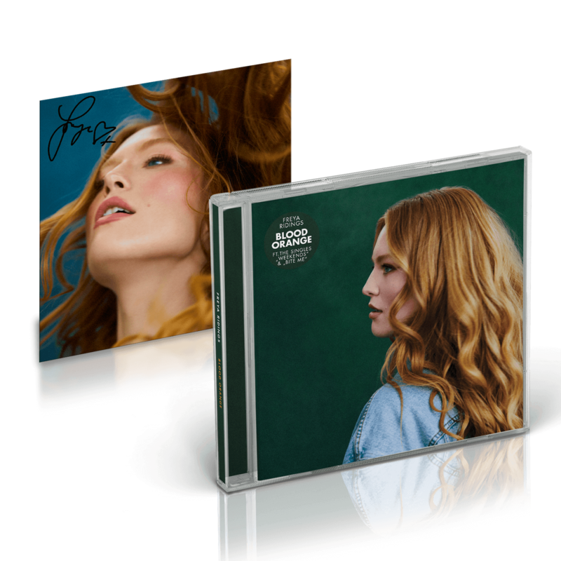 Blood Orange by Freya Ridings - CD + Limited Signed Coverprint - shop now at Freya Ridings store